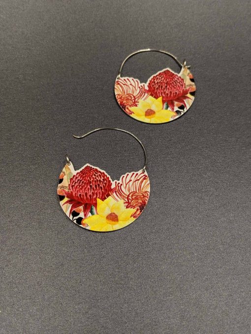 native-bloom-hoop-earrings-limited-edition-sublimated-Aluminium