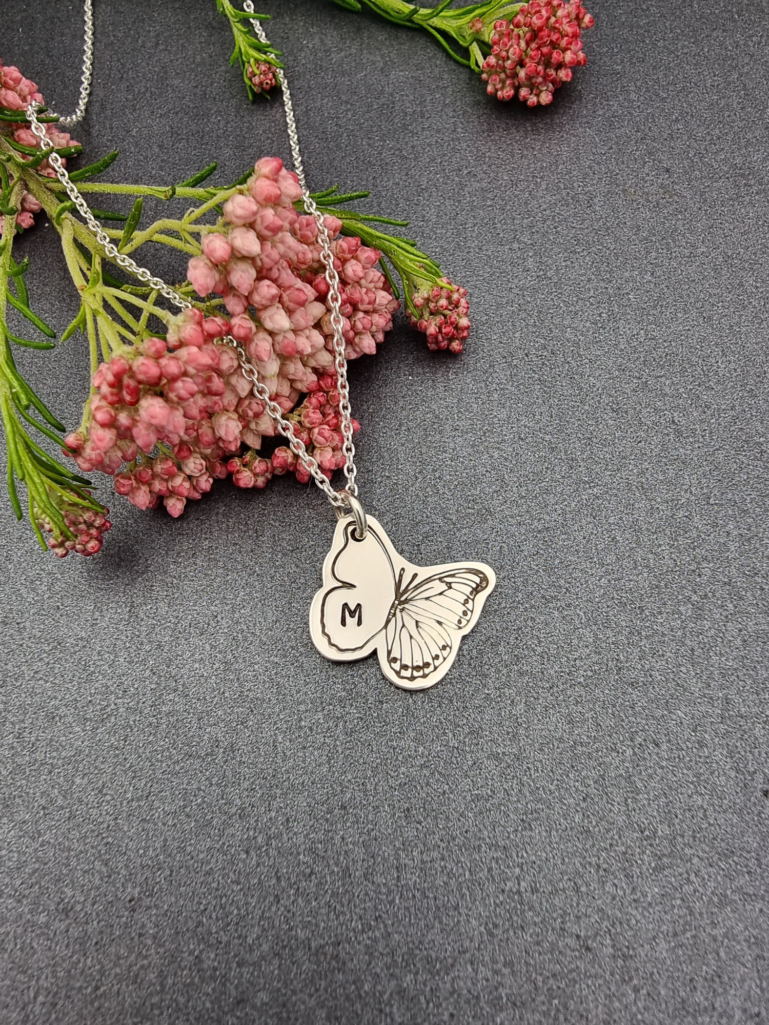 Real butterfly store necklace